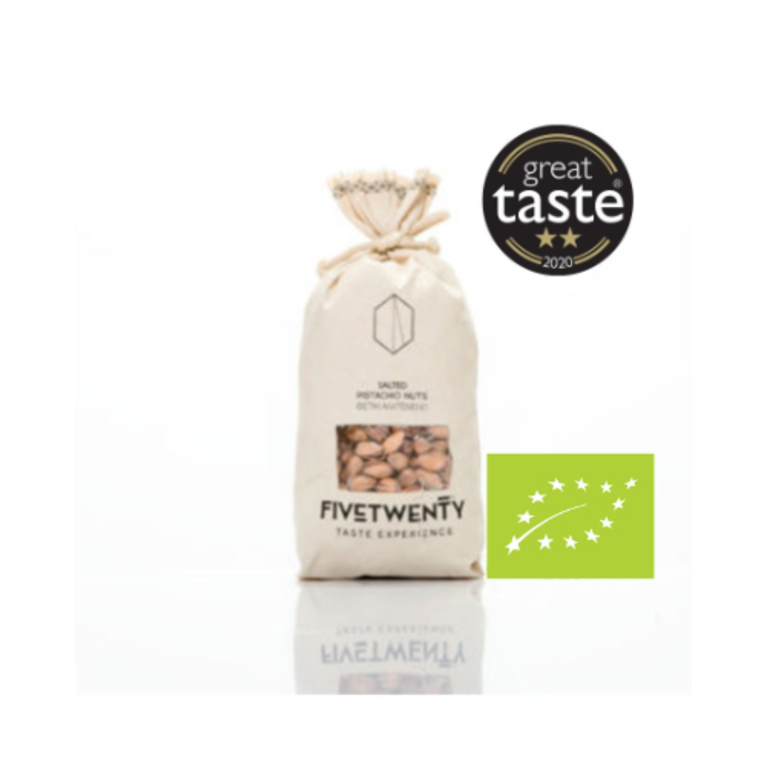 1080BIO-Pistachio-500g-αλ-TRAD. Bio | Traditional pistachio nuts 500gr (salted) - Image 1